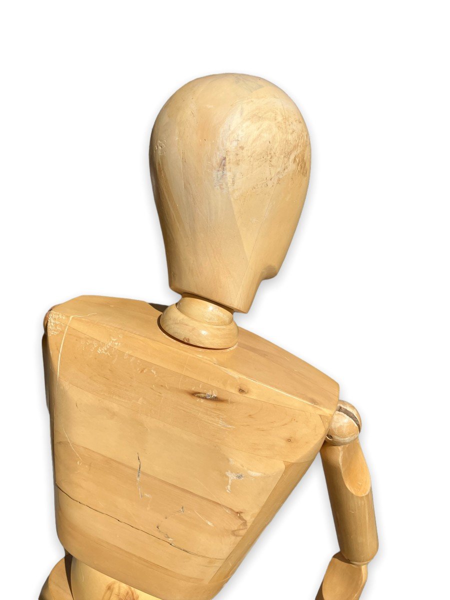 Real Size Wooden Study Mannequin Twentieth-photo-1