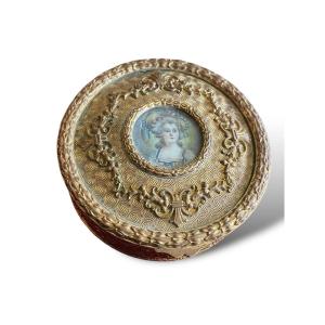 19th Century Miniature Marie-antoinette Box