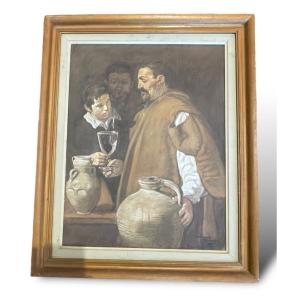 The Water Carriers Of Seville Oil Painting After Velazquez