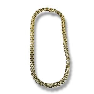 Caplain Paris Gold Choker Necklace 