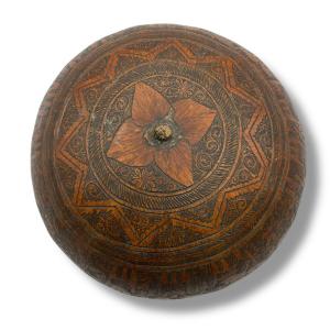 Carved Gourd Calabash Peru