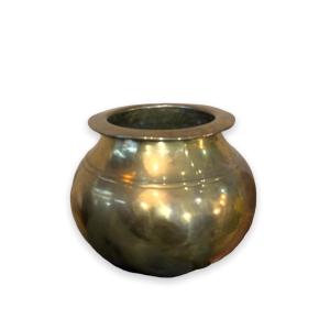 Indian Holy Water Pot In Bronze