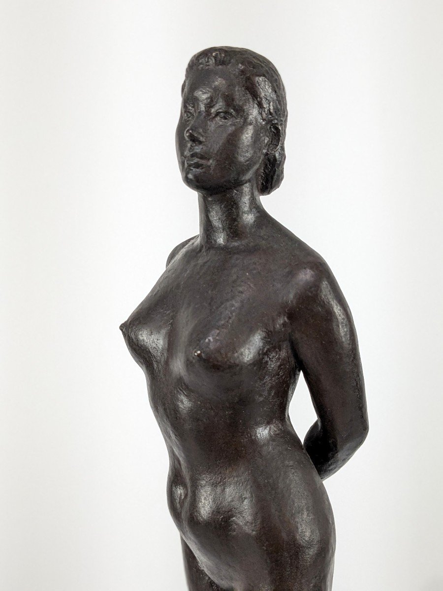 Nu - bronze circa 1940 - Yoshiro Saito 1911-2000. -photo-5