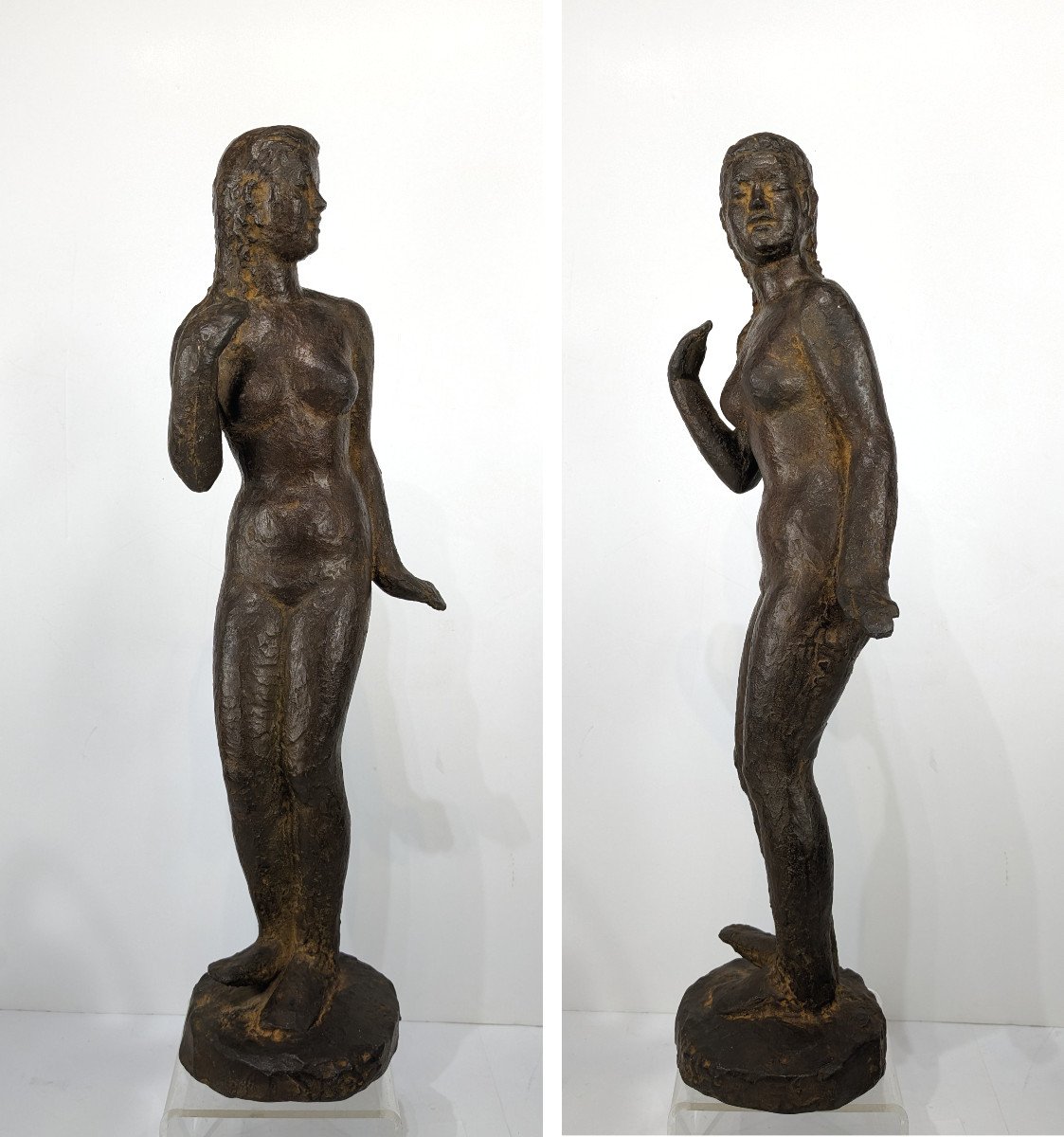 Nude Dancer - Bronze 1970-80 - H 51cm-photo-2