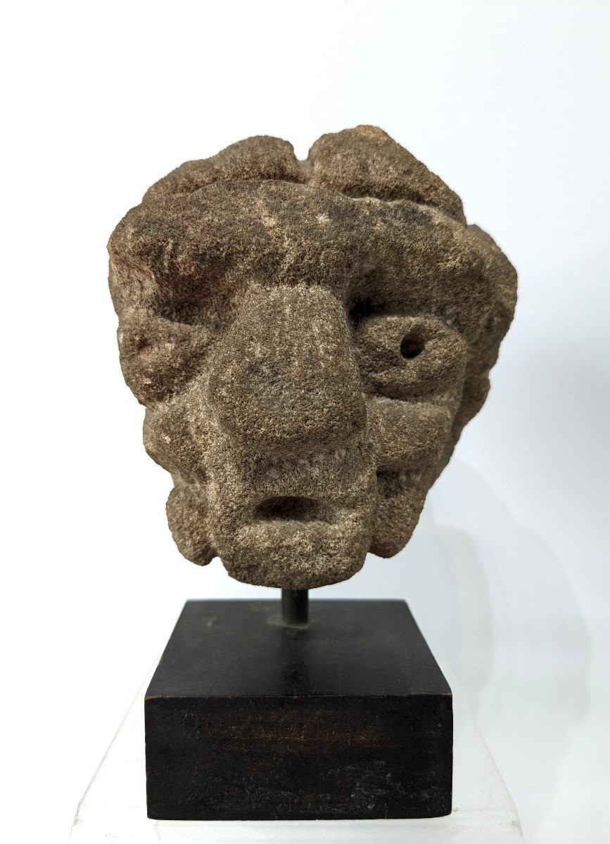 Stone Head - Mexico 14th-15th Century - 