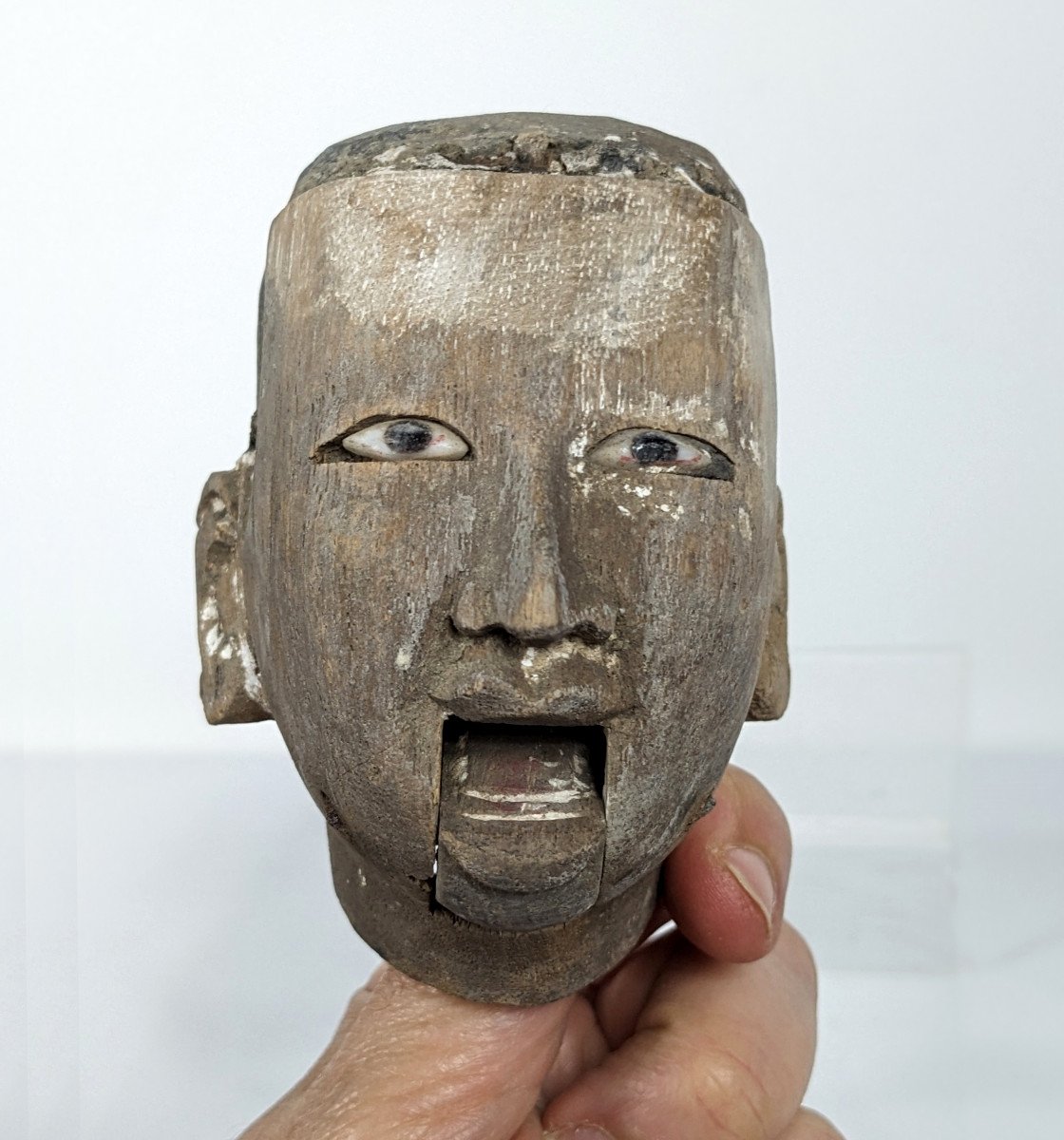 Puppet Head Thailand Early 20th Century-photo-1