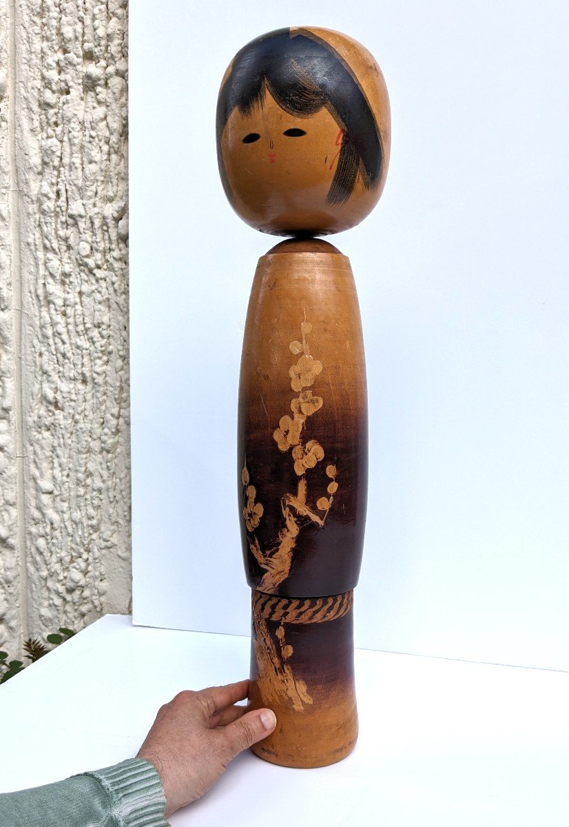 Huge Kokeshi By Madame Kato Sozon 51cm Circa 1960-70 -kok189(19)-photo-7