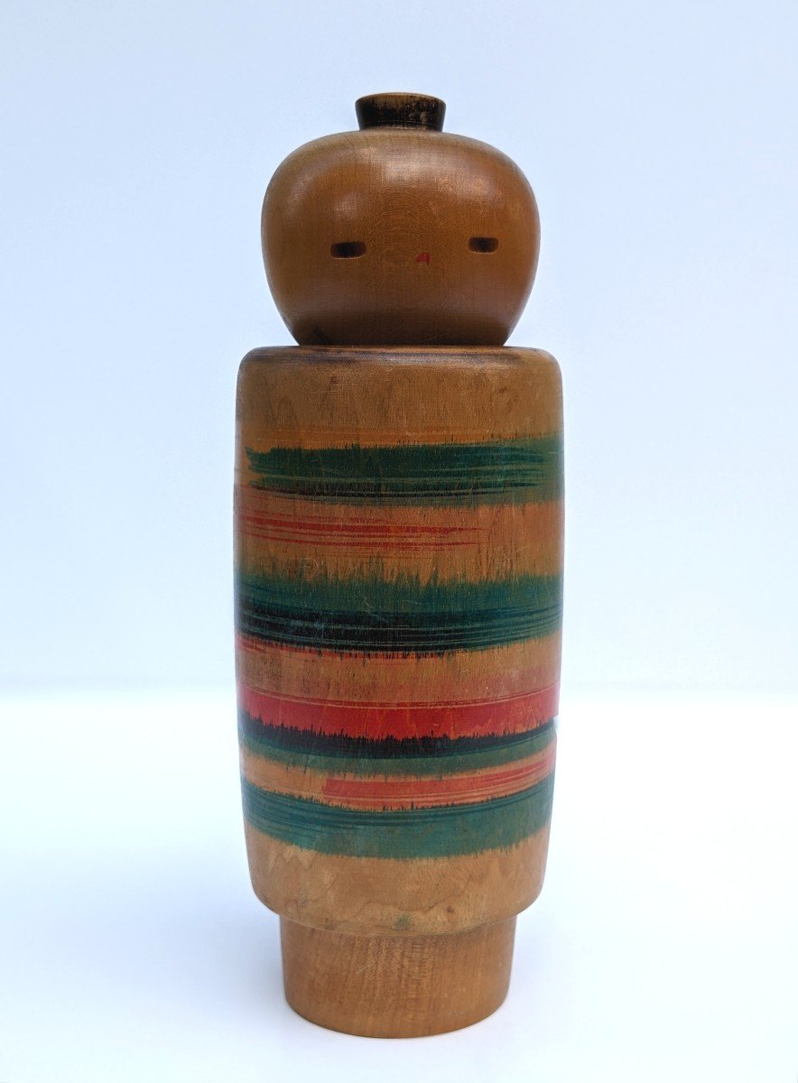 Yamaka Sanpei - Kokeshi Circa 1970 . -  Kok200(6)-photo-2