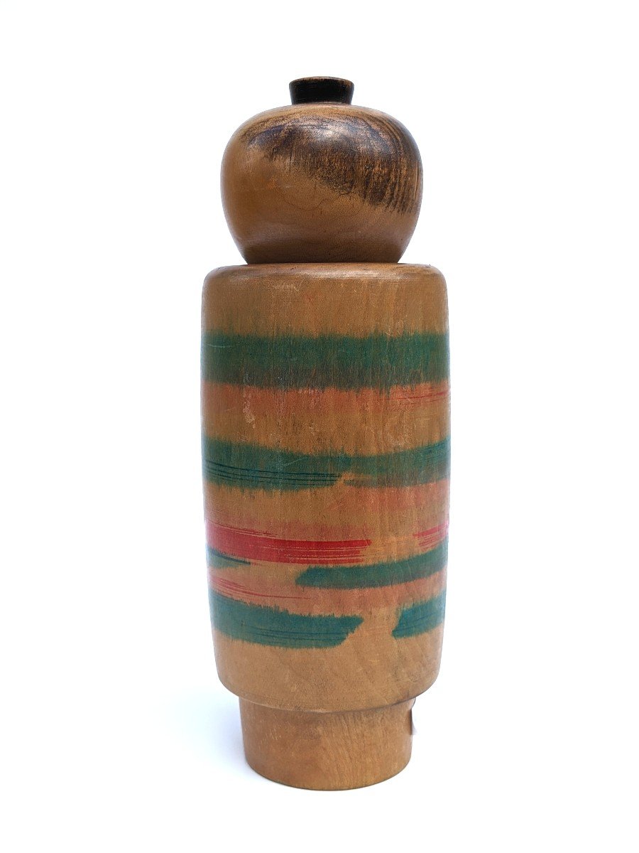 Yamaka Sanpei - kokeshi vers 1970 .   Kok200(6)-photo-4