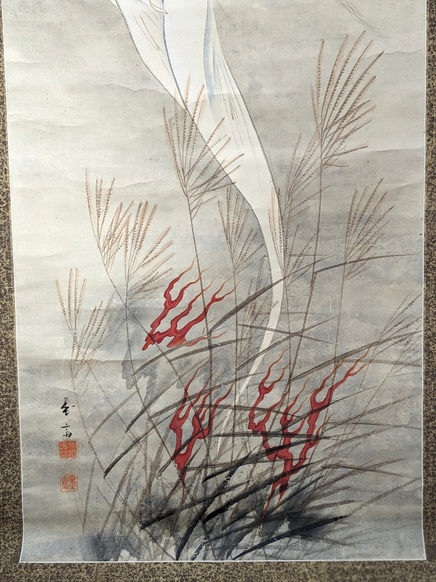 A Yūrei - Japanese Ghost - Gouache And Ink Meiji Period - Japan-photo-7