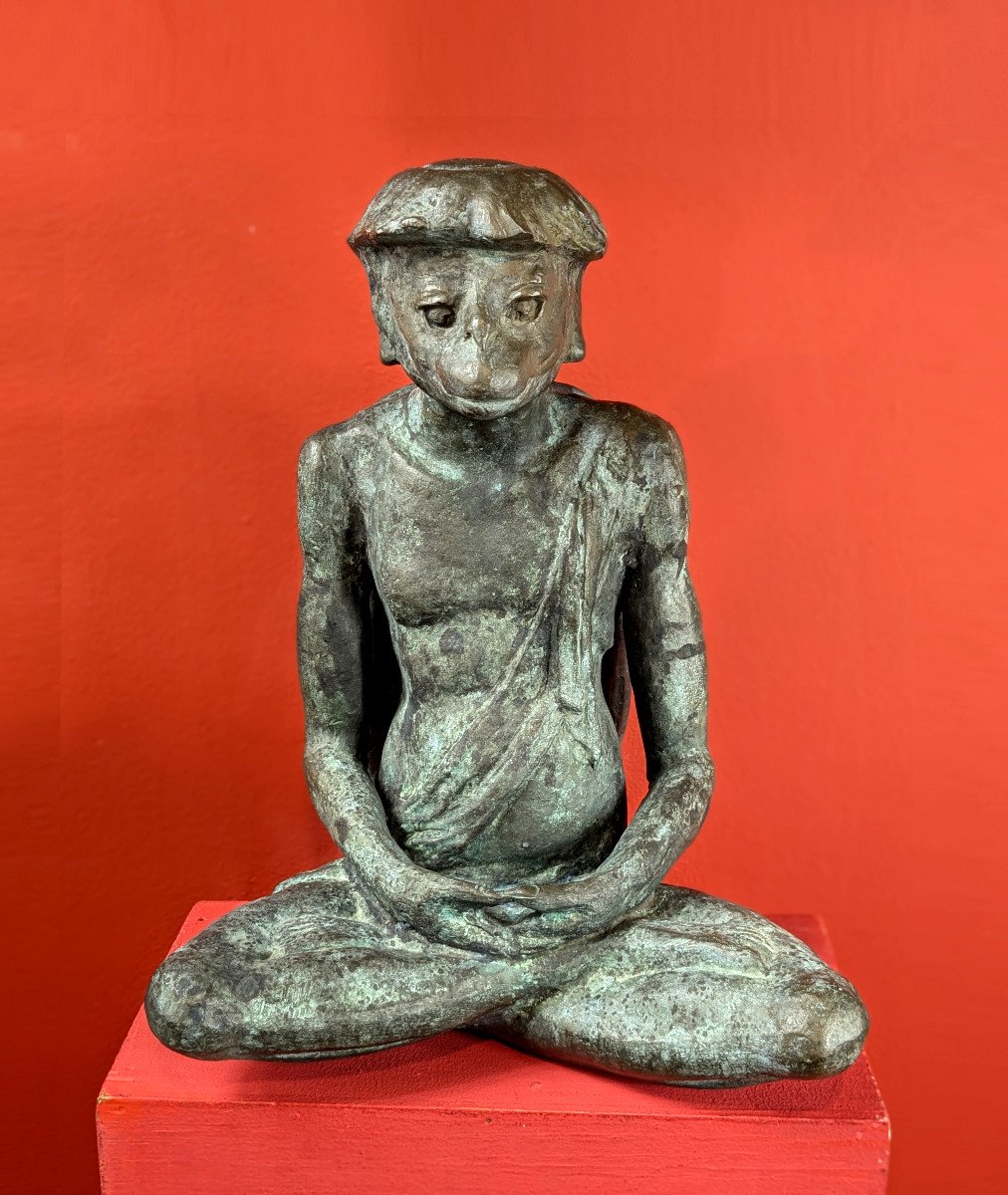 Un Kappa - bronze par Jiichi Kome ( 1899-1989) - circa 1930-50