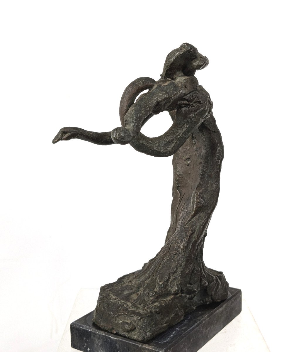 Le violoniste ou Orphée - bronze-photo-4