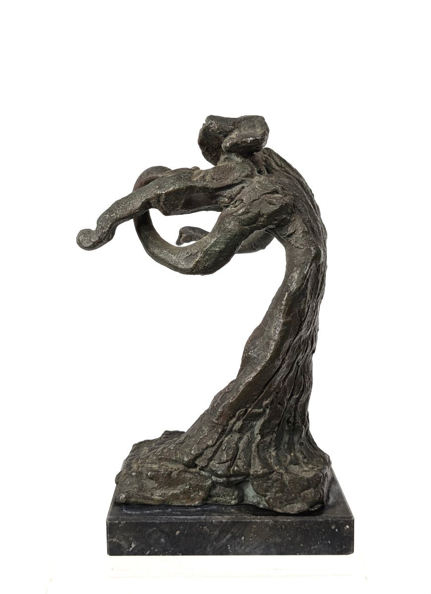 Le violoniste ou Orphée - bronze-photo-1