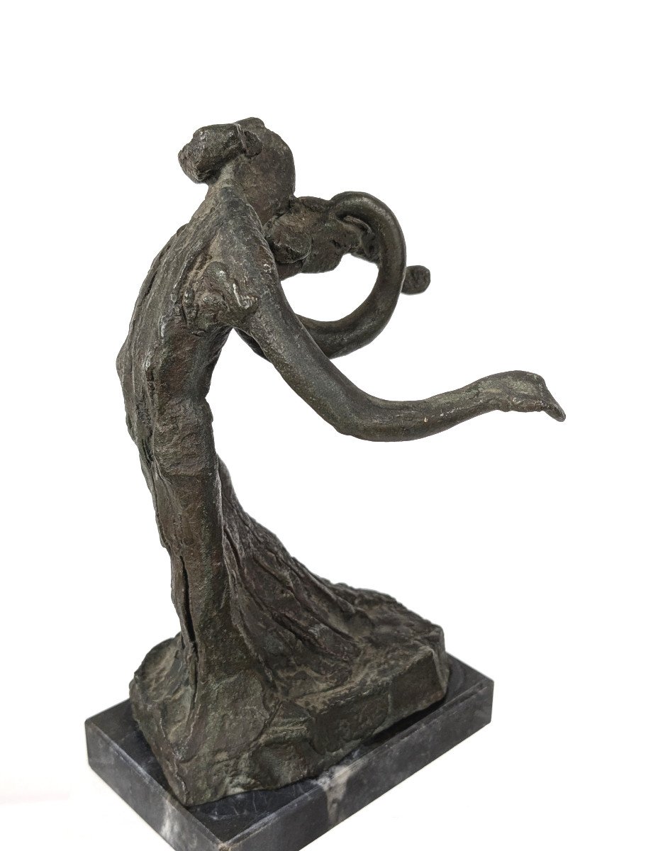 Le violoniste ou Orphée - bronze-photo-4