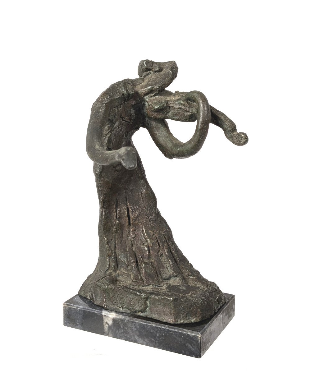 Le violoniste ou Orphée - bronze