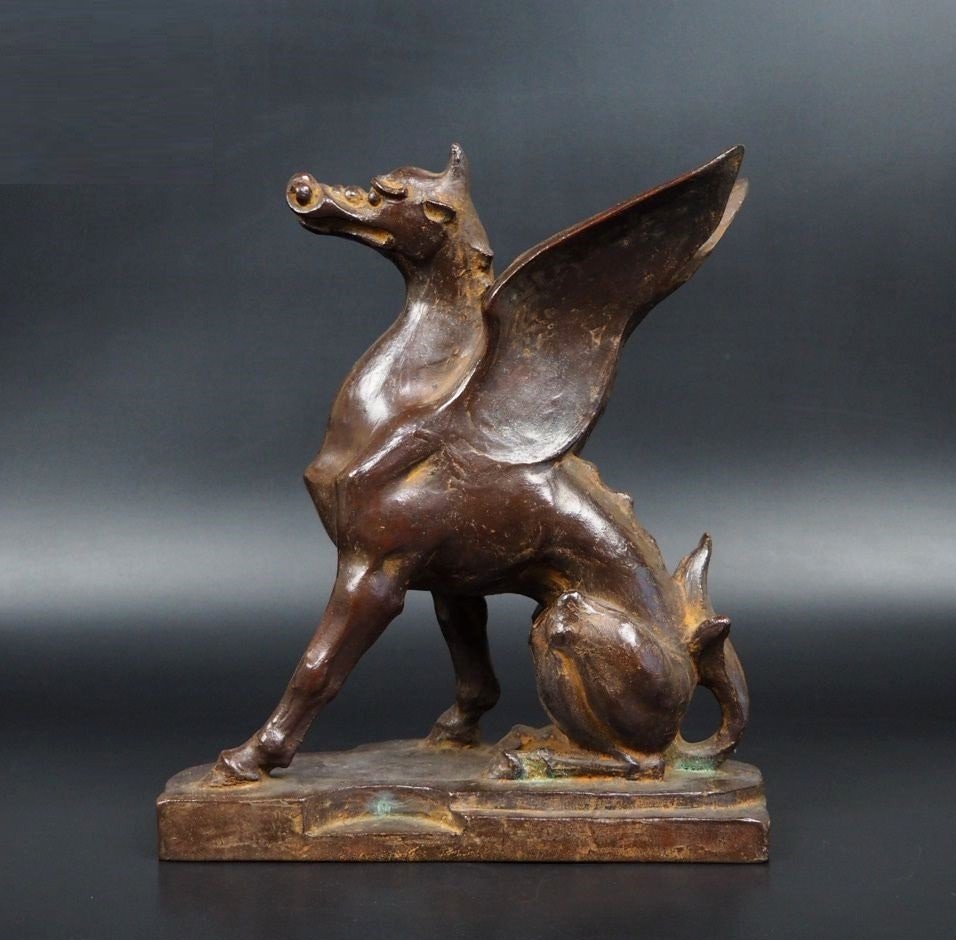 Griffin - Bronze 1950-60-photo-2