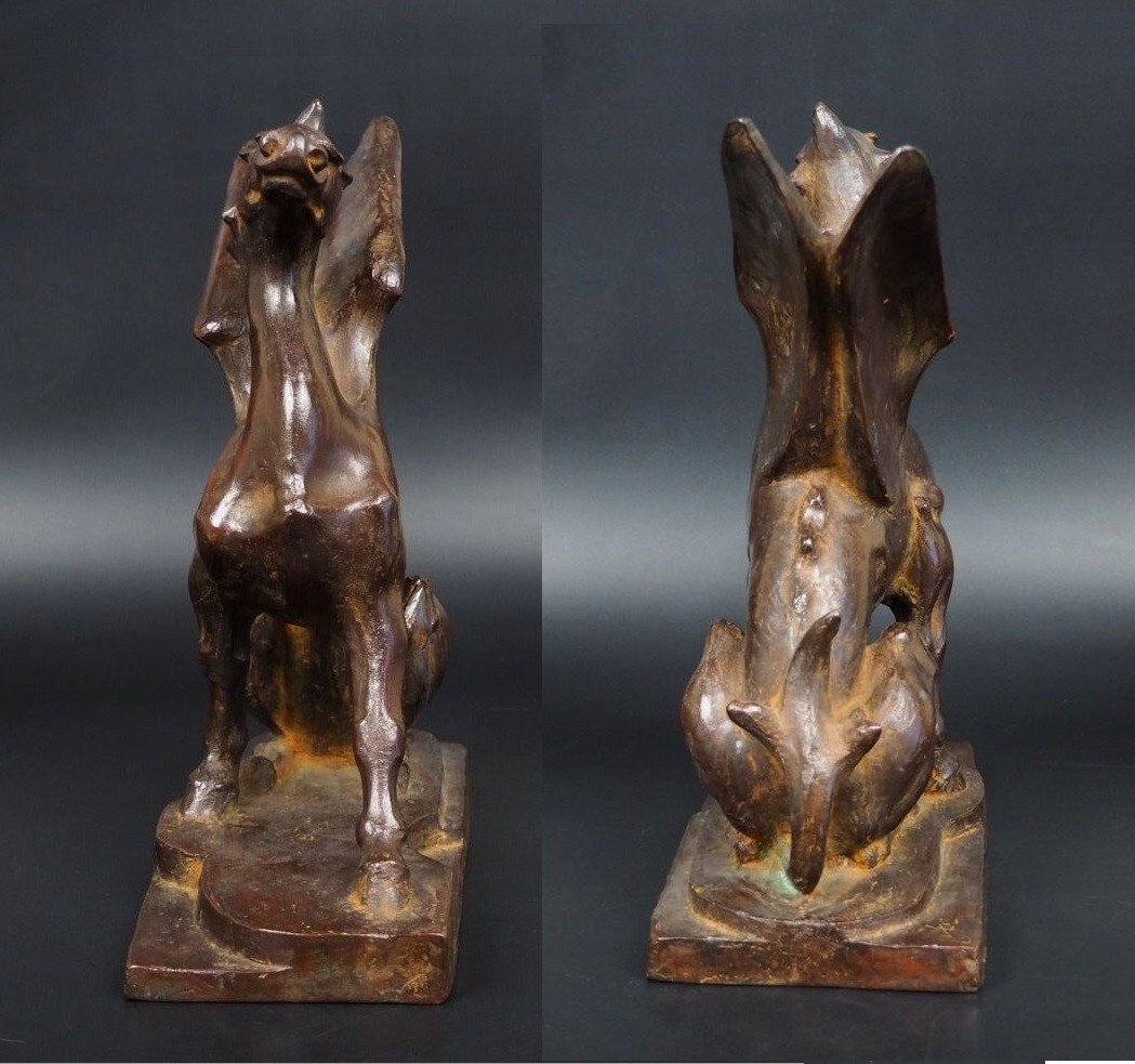 Griffin - Bronze 1950-60-photo-7