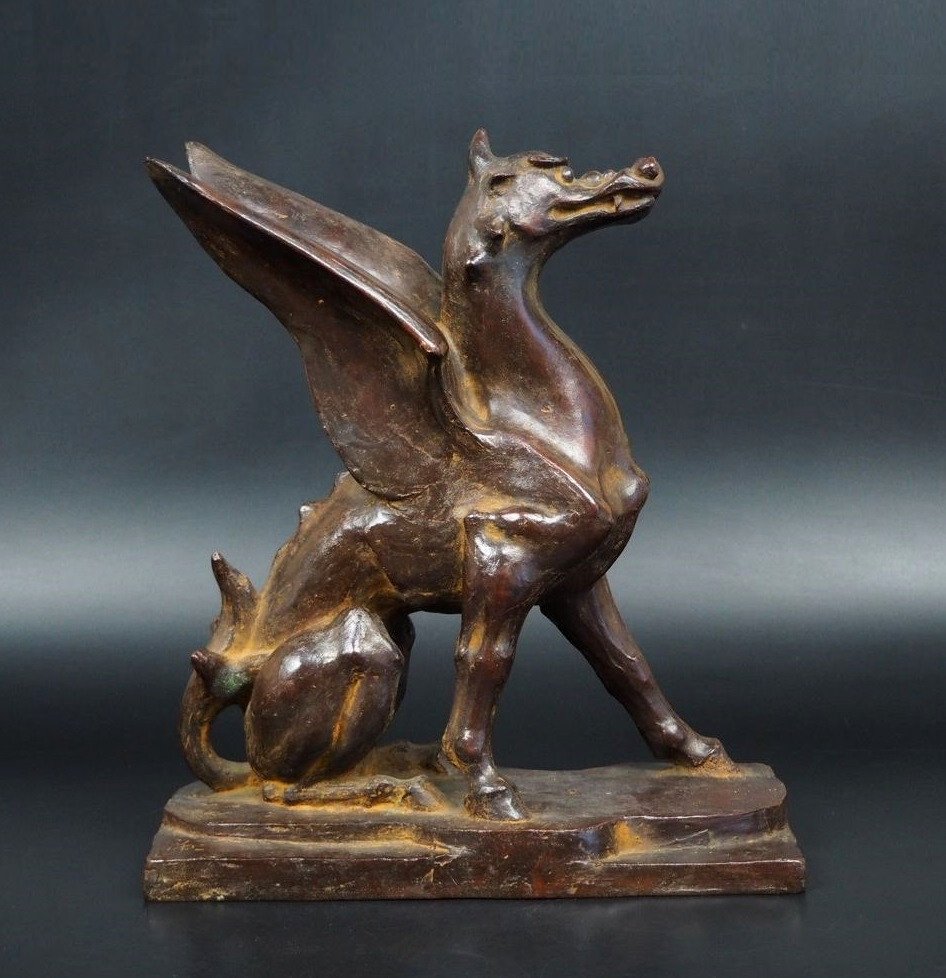 Griffin - Bronze 1950-60