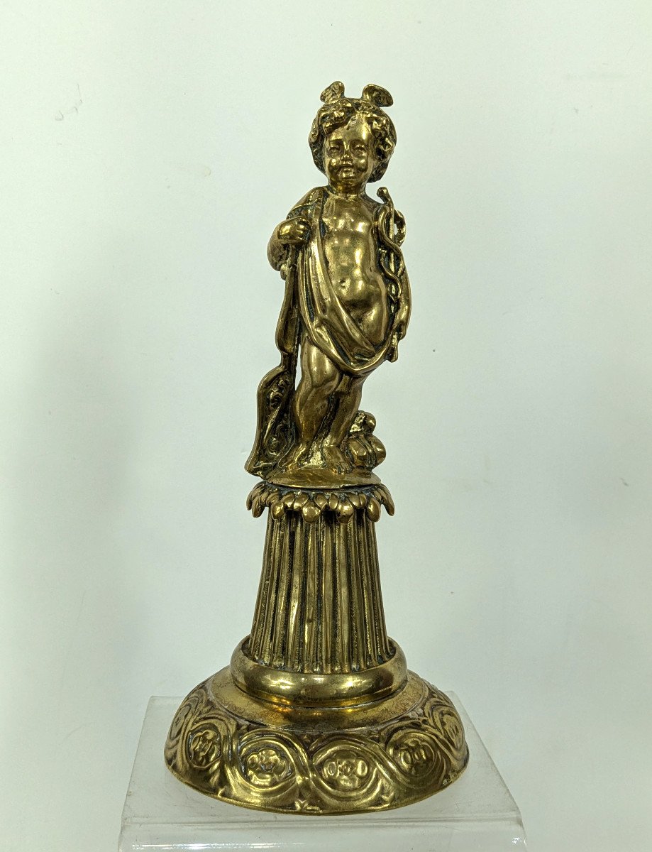 Mercury Child - Late 18th Century Subject - Brass