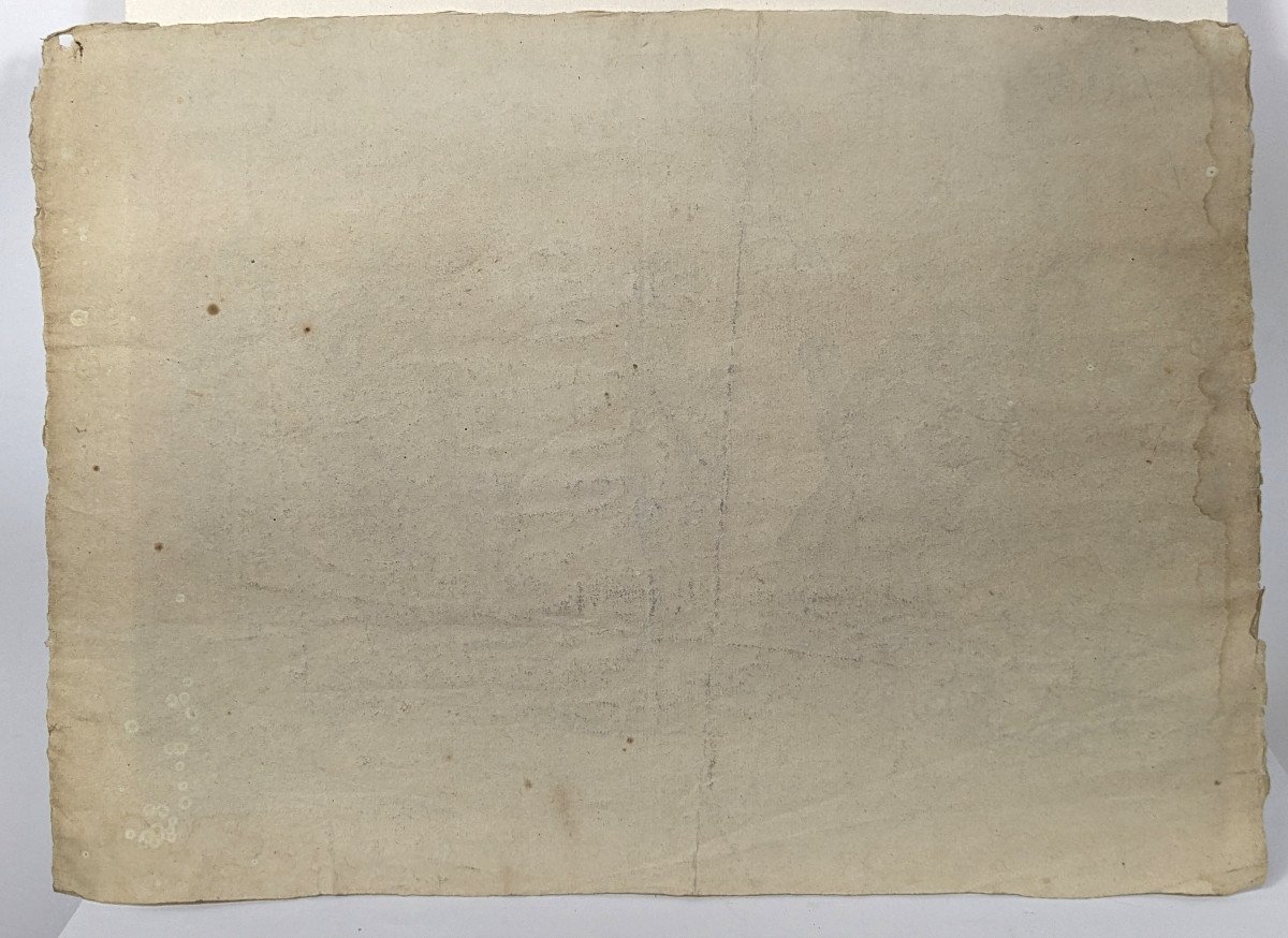 Le jugement de Pâris - dessin à la plume vers 1800-photo-8