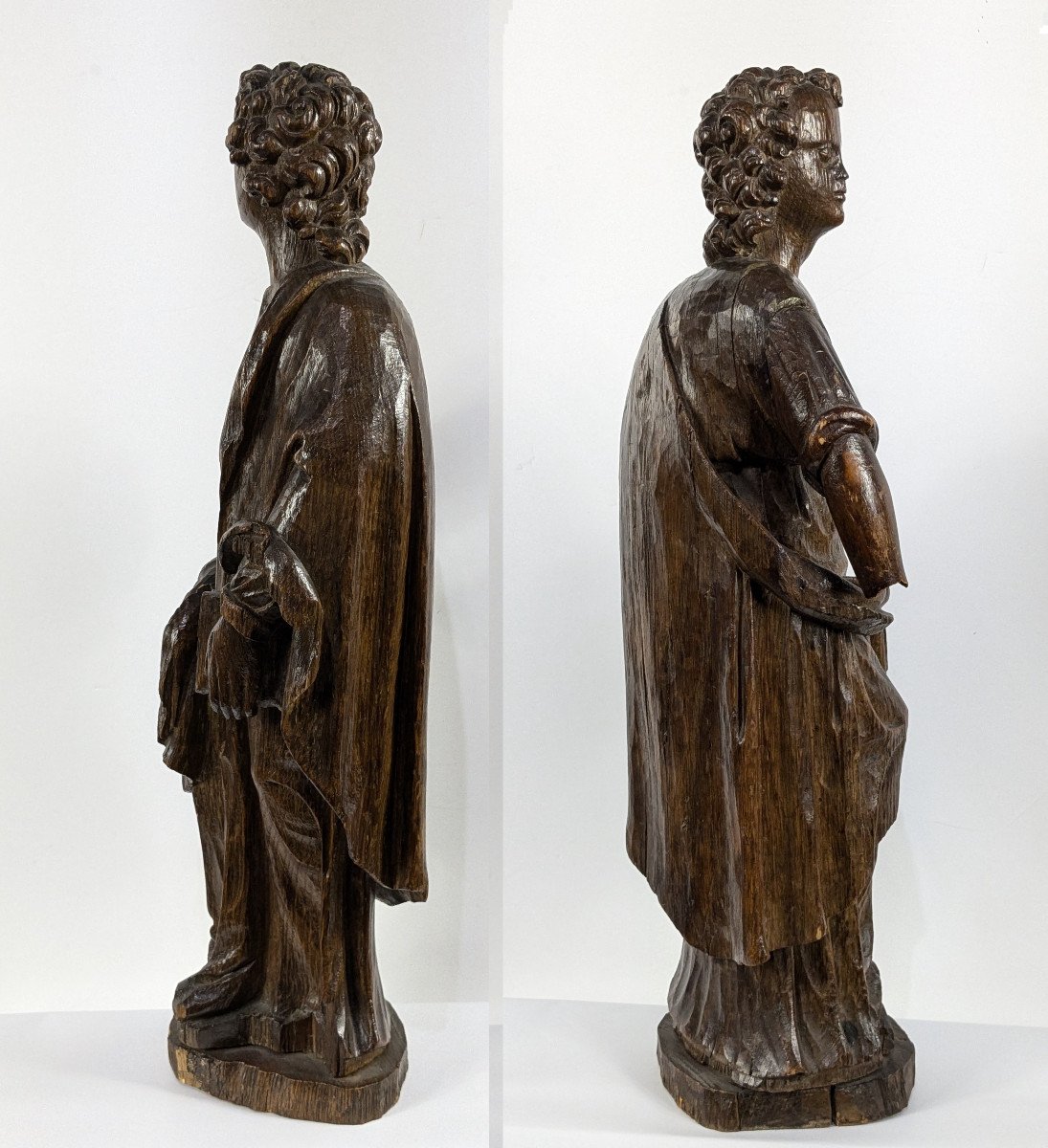 Saint Jean - Oak Circa 1550 - Burgundy?-photo-3