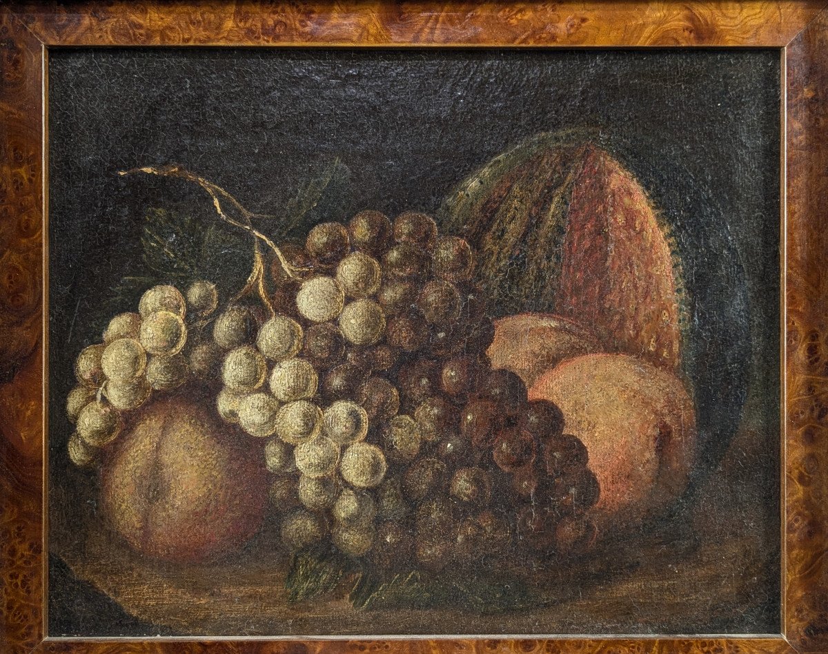 Still Life With Fruit - Italy Circa 1650-photo-2