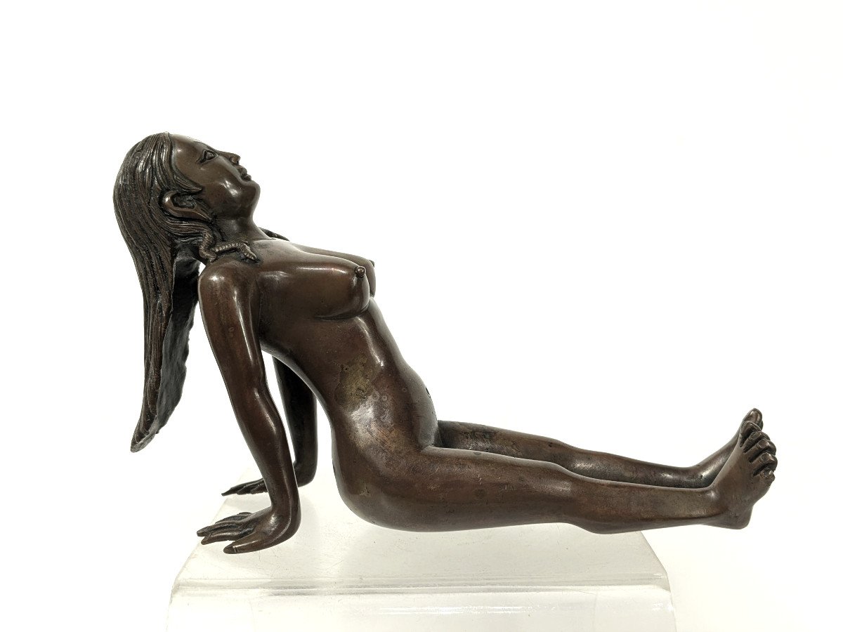 Small Nude - Erotic Bronze India 20th Century. #706 