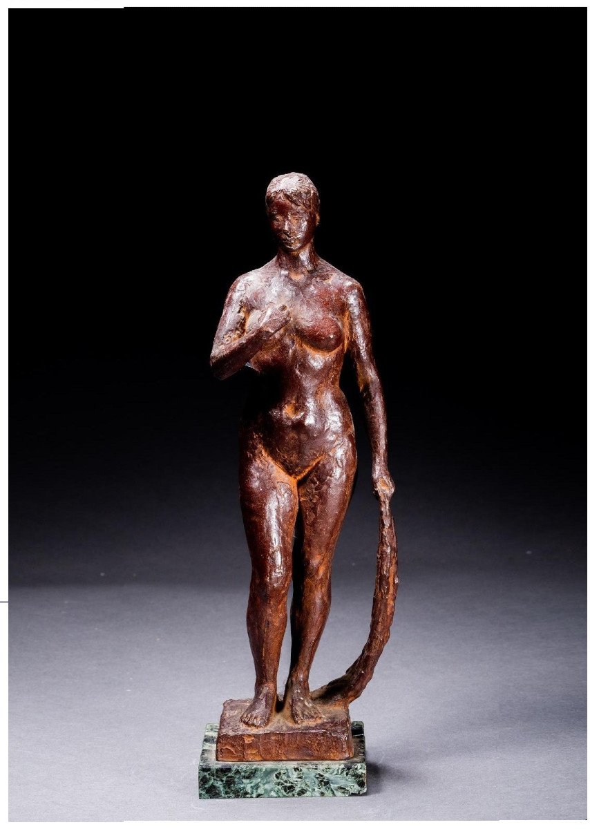 Nude 60s By Rikisaku Osuga 1906 - 2009 - Bronze #704-photo-3