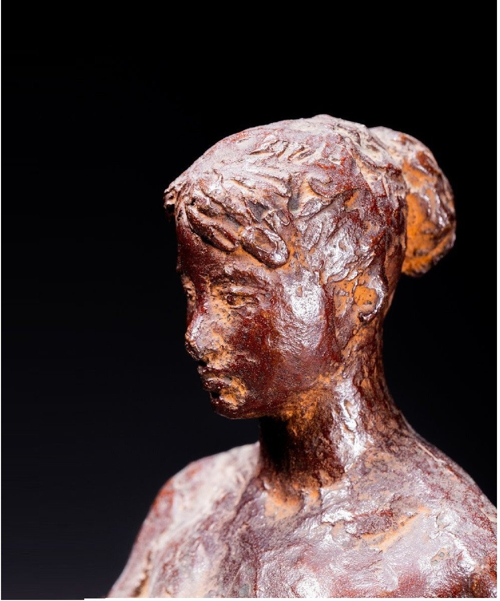 Nude 60s By Rikisaku Osuga 1906 - 2009 - Bronze #704-photo-1