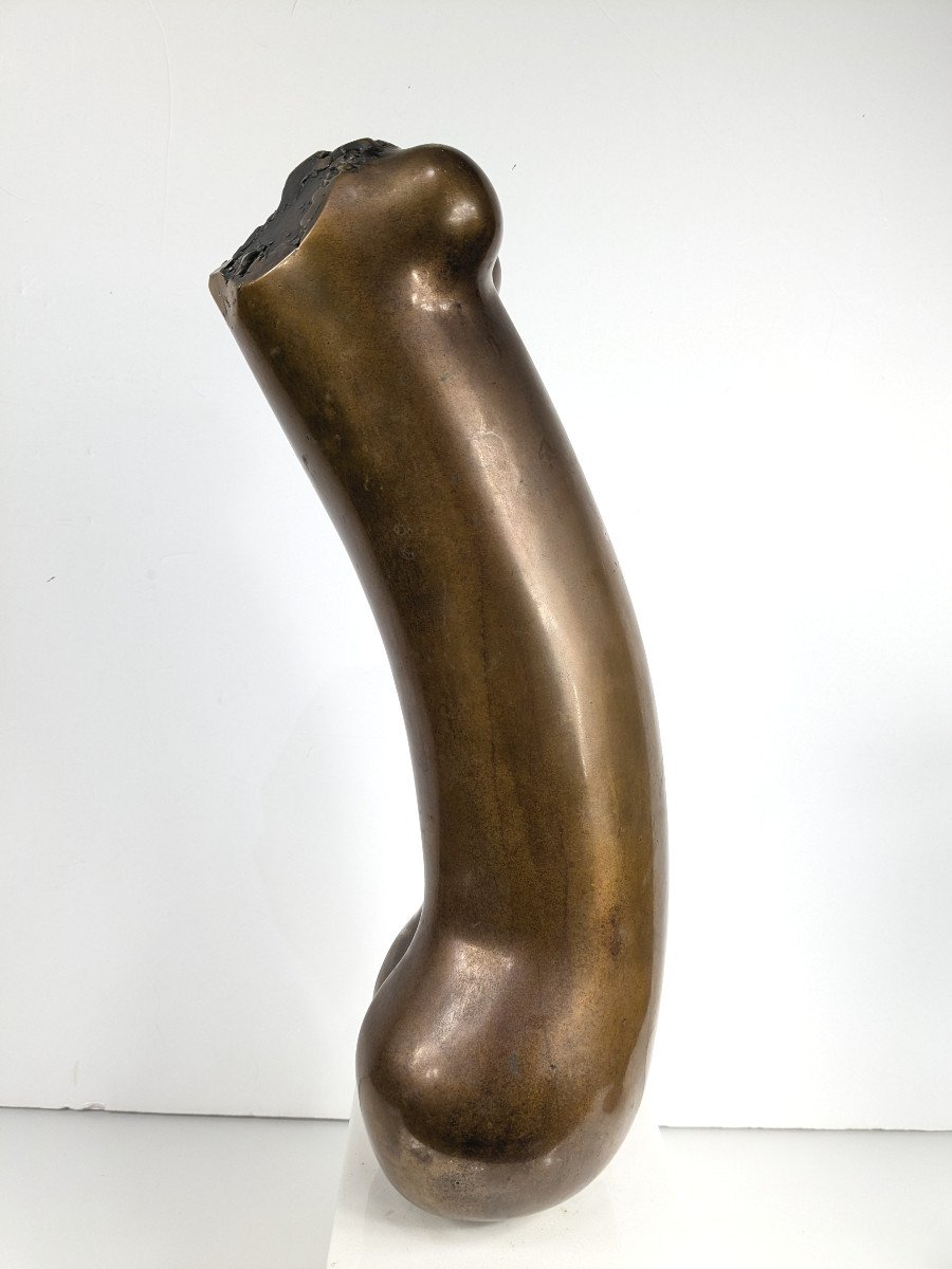 Hermaphrodite - Bronze By Sergio Castillo Mandiola (chile 1925 - 2010) #682-photo-6