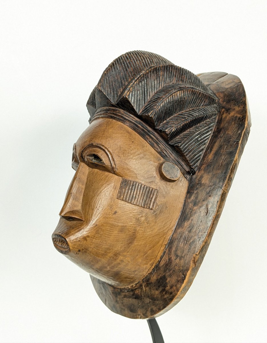 Mask Applied By Sikire Kambire 1896-1963 - Burkina Faso N°2-photo-2