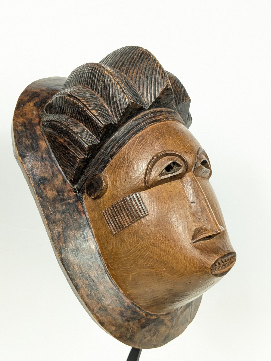 Mask Applied By Sikire Kambire 1896-1963 - Burkina Faso N°2-photo-3