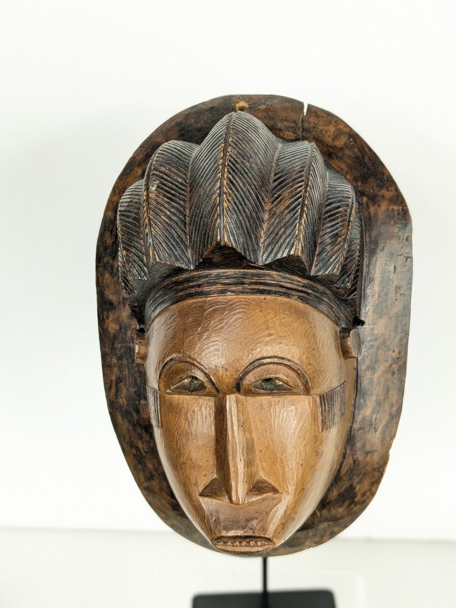 Mask Applied By Sikire Kambire 1896-1963 - Burkina Faso N°2-photo-3