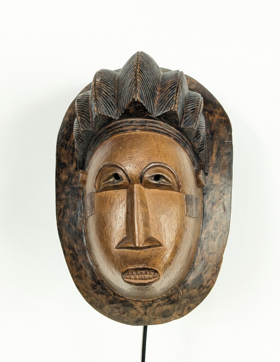 Mask Applied By Sikire Kambire 1896-1963 - Burkina Faso N°2