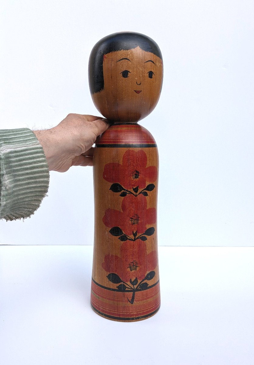 Grande kokeshi par Takahashi Hisamune 1930 -2019  -kok193-photo-1