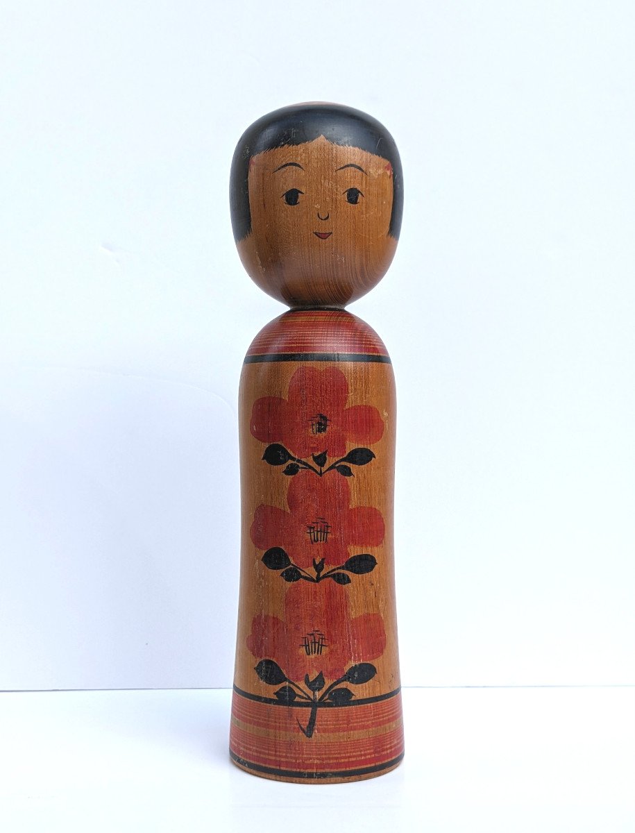 Grande kokeshi par Takahashi Hisamune 1930 -2019  -kok193