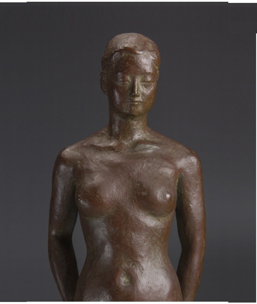 Nude - Bronze Circa 1950 - Danji Seto 1905-1990-photo-2