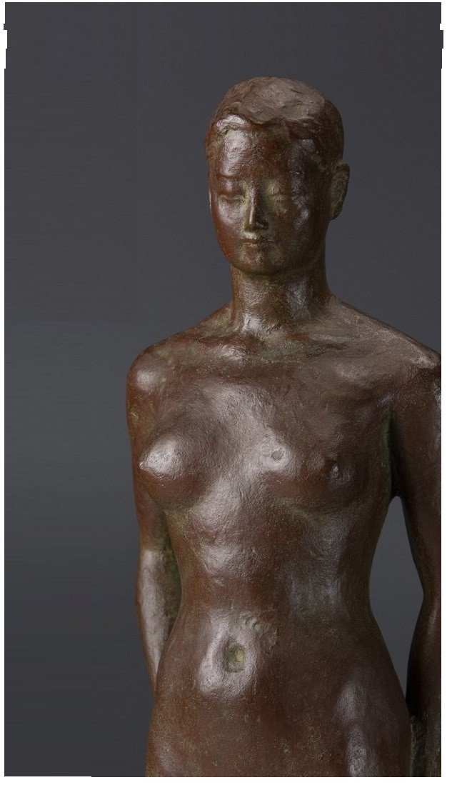 Nude - Bronze Circa 1950 - Danji Seto 1905-1990-photo-2