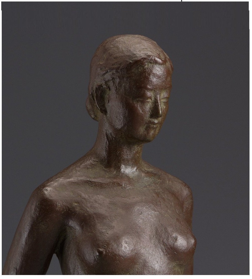 Nude - Bronze Circa 1950 - Danji Seto 1905-1990-photo-3