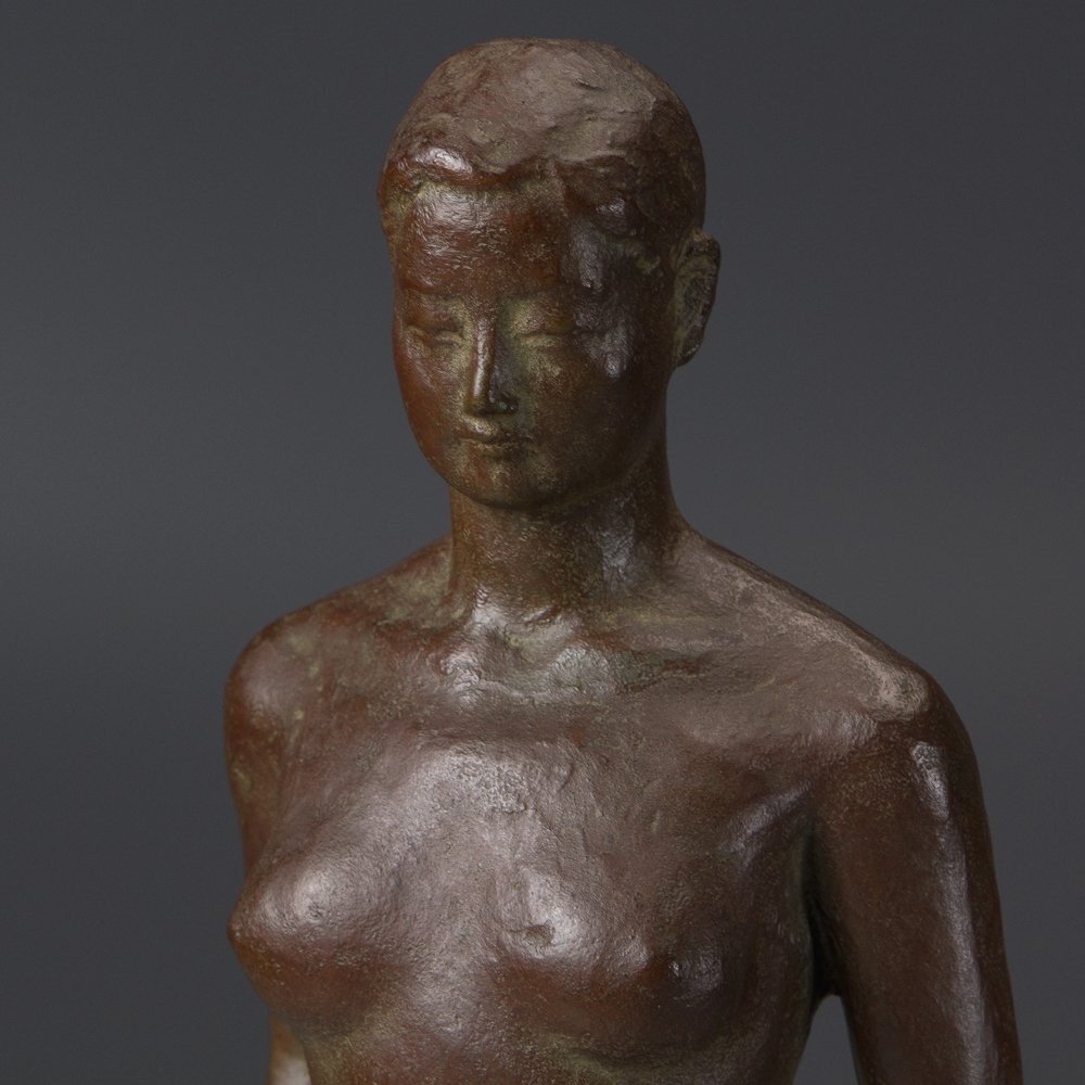 Nude - Bronze Circa 1950 - Danji Seto 1905-1990-photo-4