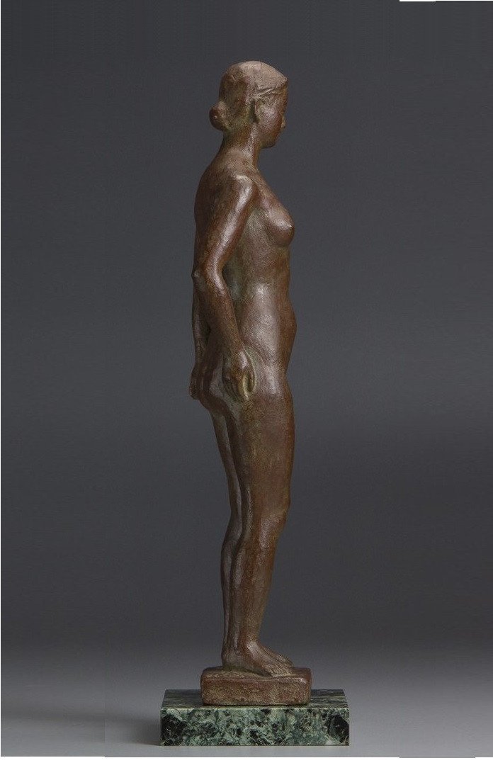 Nude - Bronze Circa 1950 - Danji Seto 1905-1990-photo-6