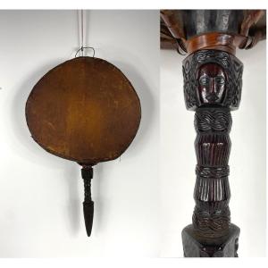 Shaman's Drum - Dhyāngro - Nepal Early 20th Century