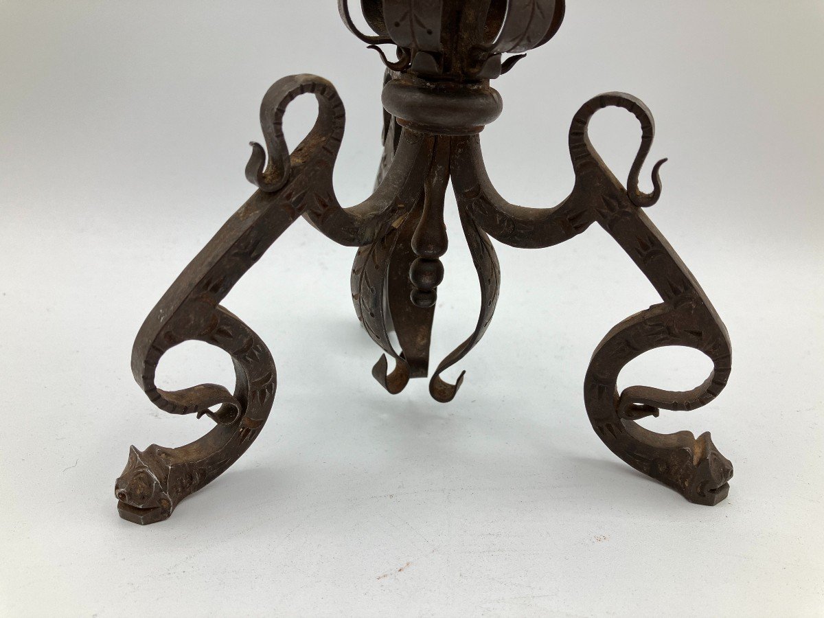 Forged Candlestick-photo-3