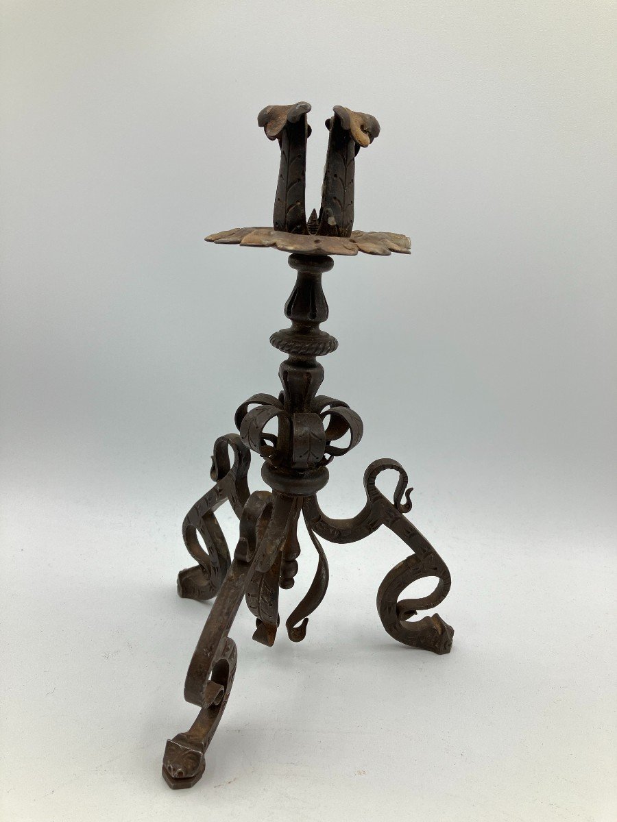 Forged Candlestick