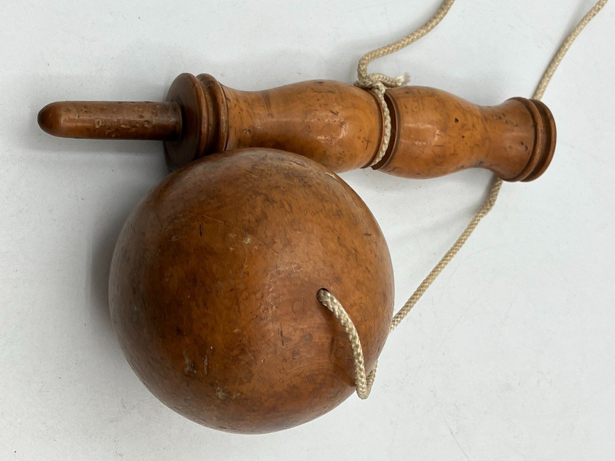 Jeu De Boules En Bois Précieux (buis)-photo-4