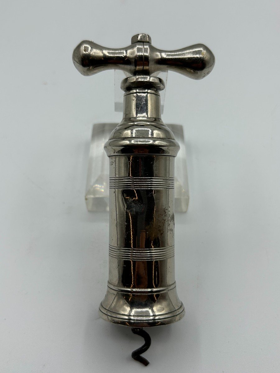 Chrome-plated Heavy Brass Corkscrew