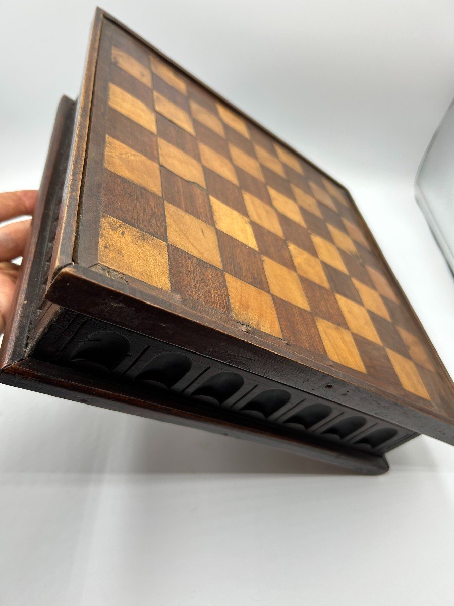 Chessboard In Wood-photo-2