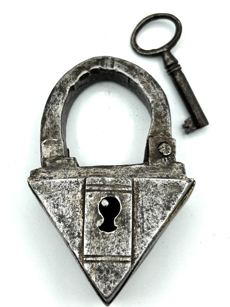 Iron Padlock Forged