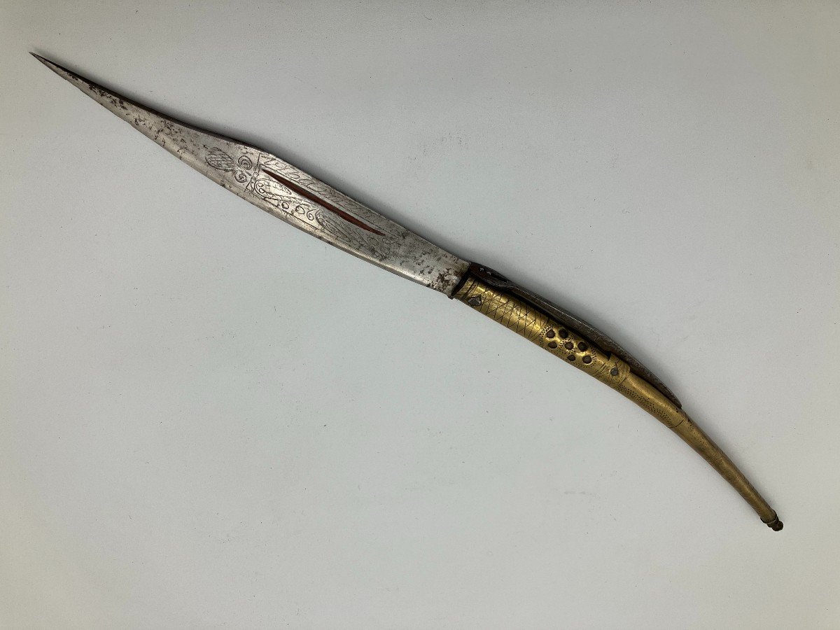 Brass Wrought Iron Knife-photo-5