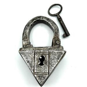 Iron Padlock Forged